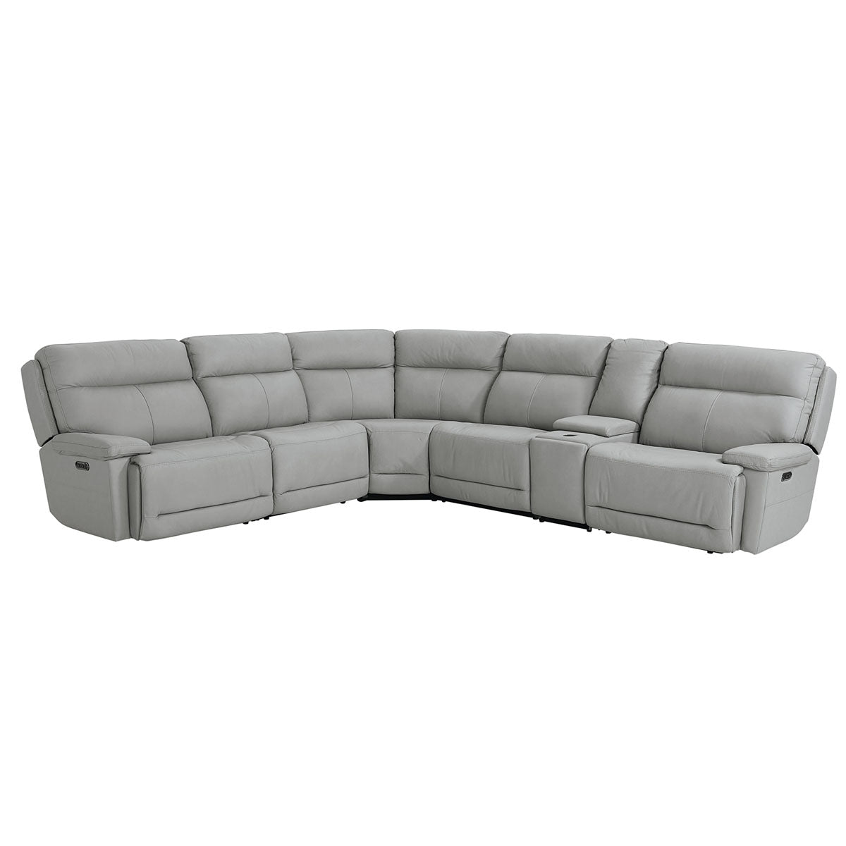 FLETCHER GRAY 6PC SECTIONAL