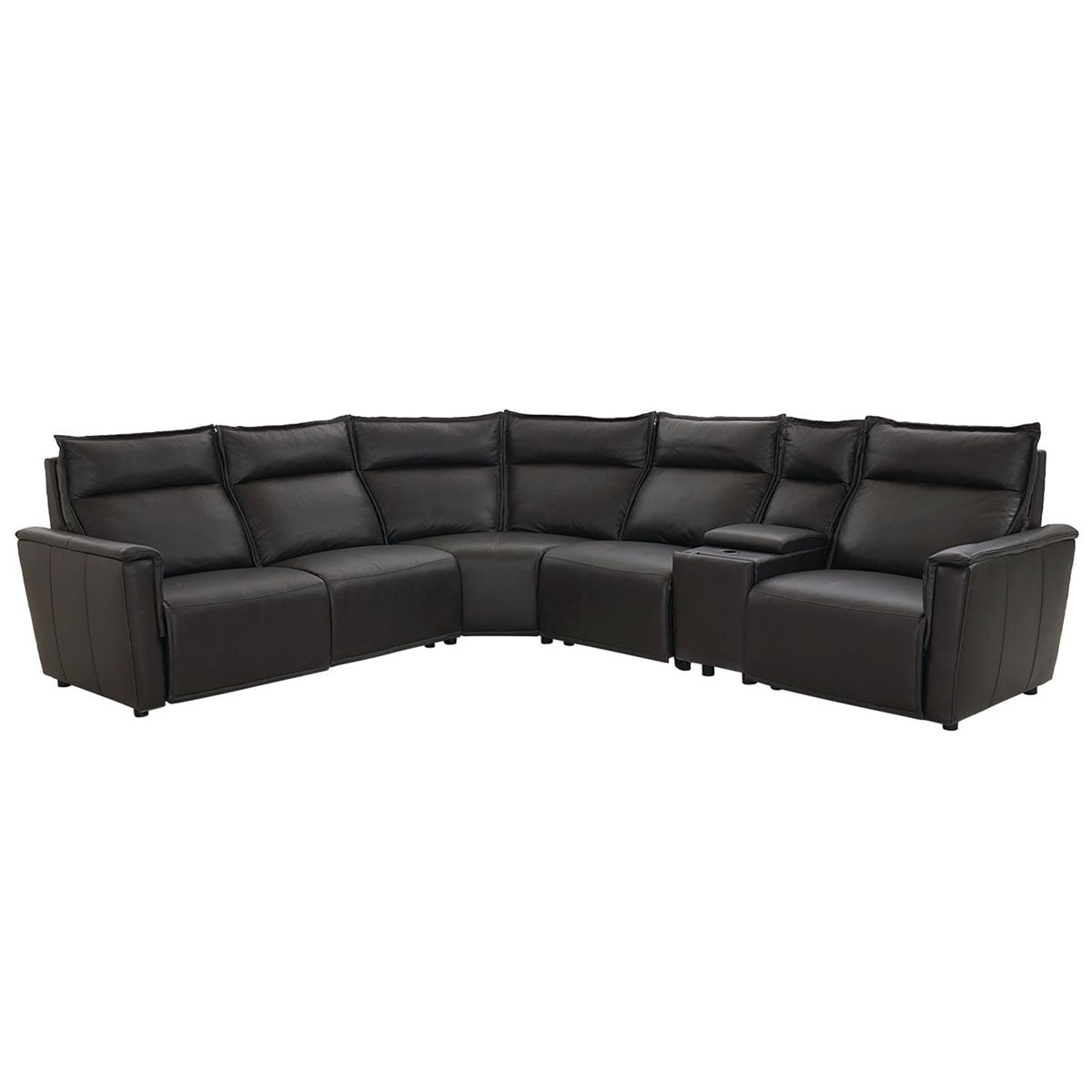 CHAUNCEY ESPRESSO SIX PIECE SECTIONAL