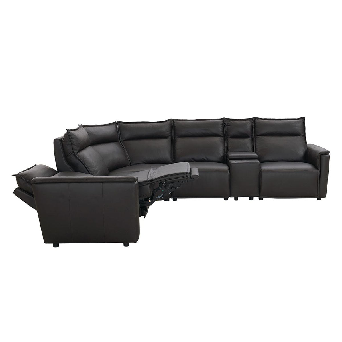 CHAUNCEY ESPRESSO SIX PIECE SECTIONAL