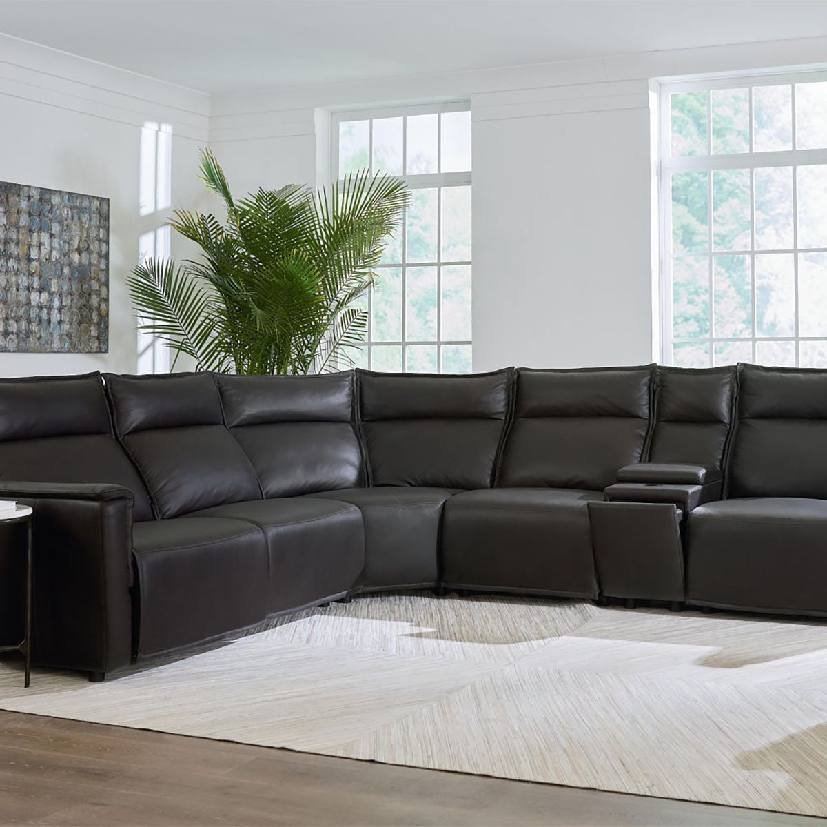 CHAUNCEY ESPRESSO SIX PIECE SECTIONAL