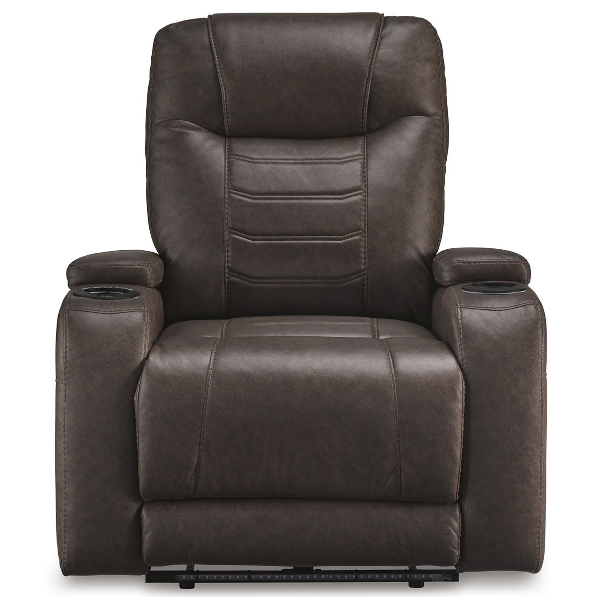 SCHOONER RECLINER WITH POWER HEADREST IN UMBER