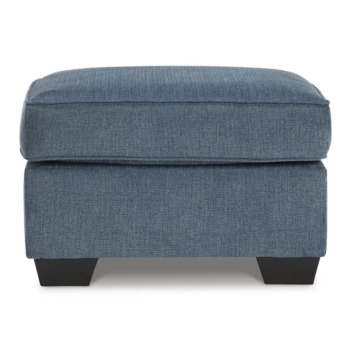CASHTON BLUE OTTOMAN