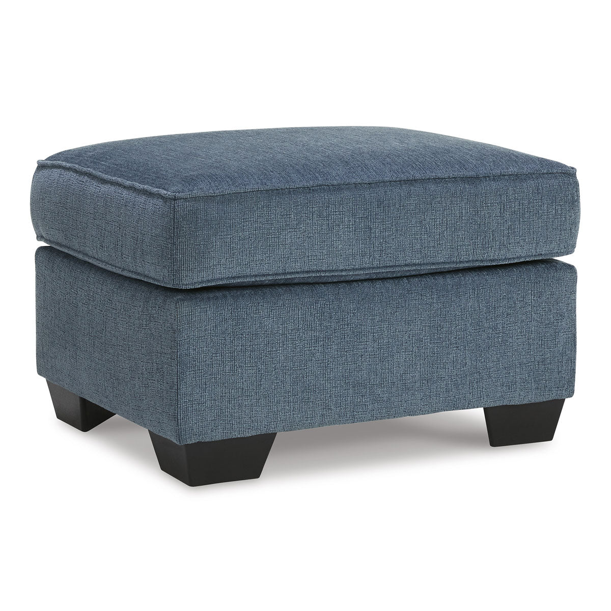 CASHTON BLUE OTTOMAN