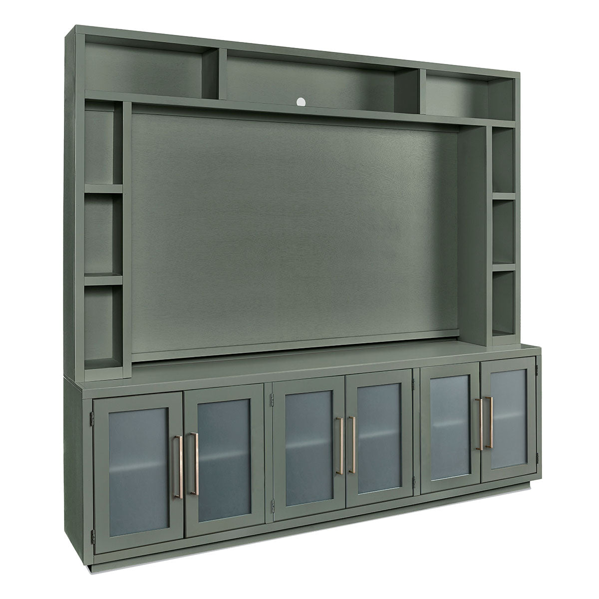 PERRY 97" GREEN 2PC ENT WALL
