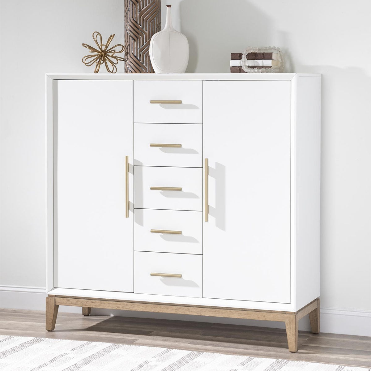 MELROSE 2DOOR TALL CHEST