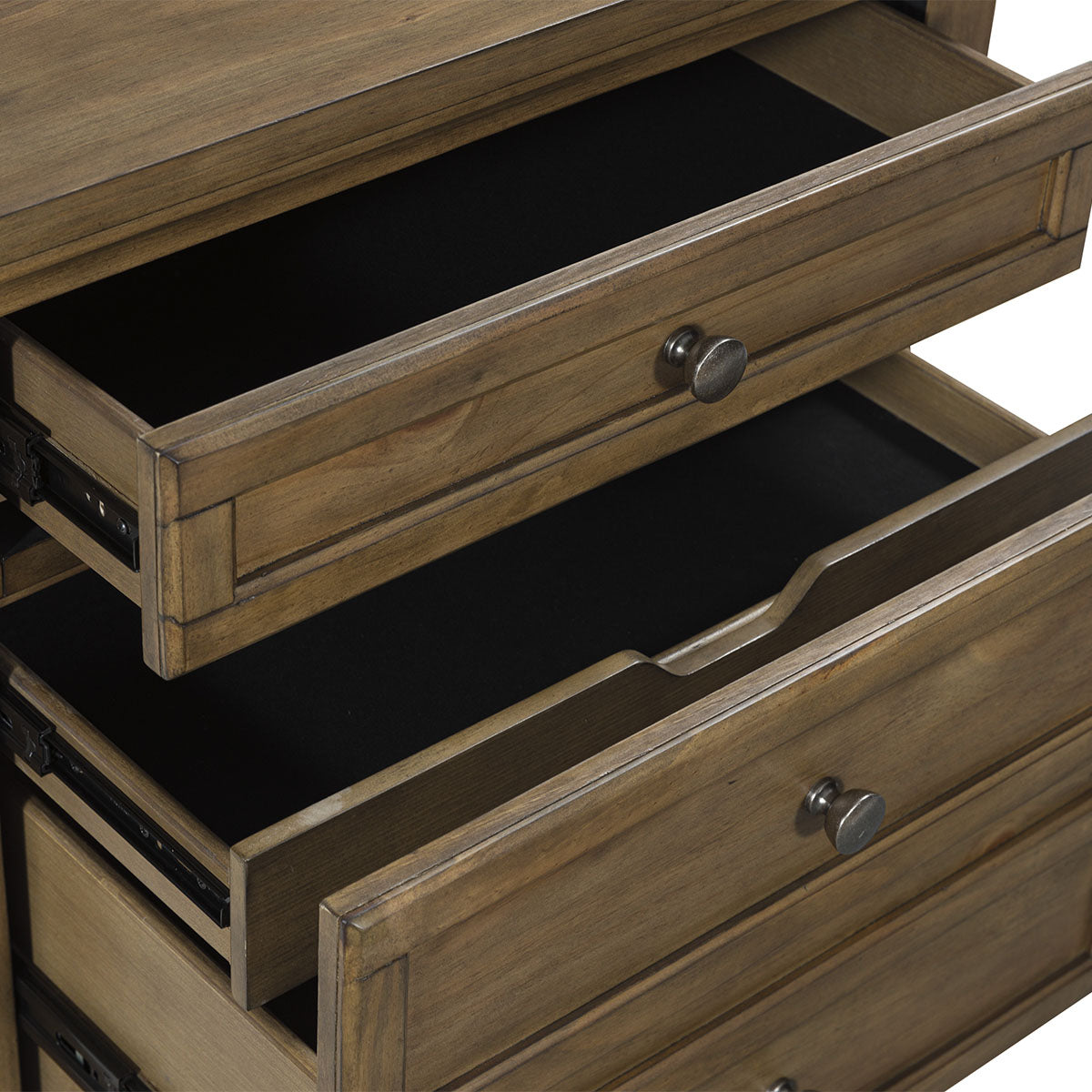 Kenley Honey Two Drawer Nightstand