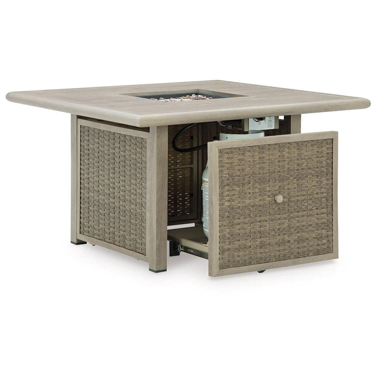 CLIFF TRAILS SQUARE FIREPIT TABLE