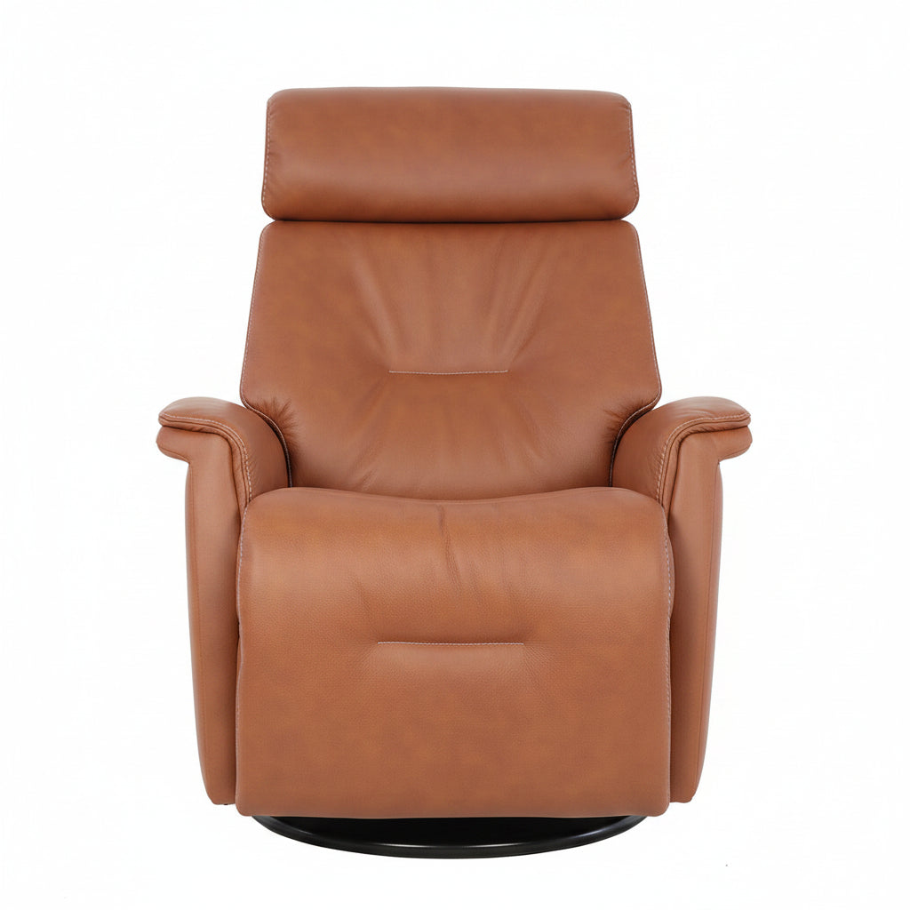 ROME QS SMALL P3 RECL WHISKEY