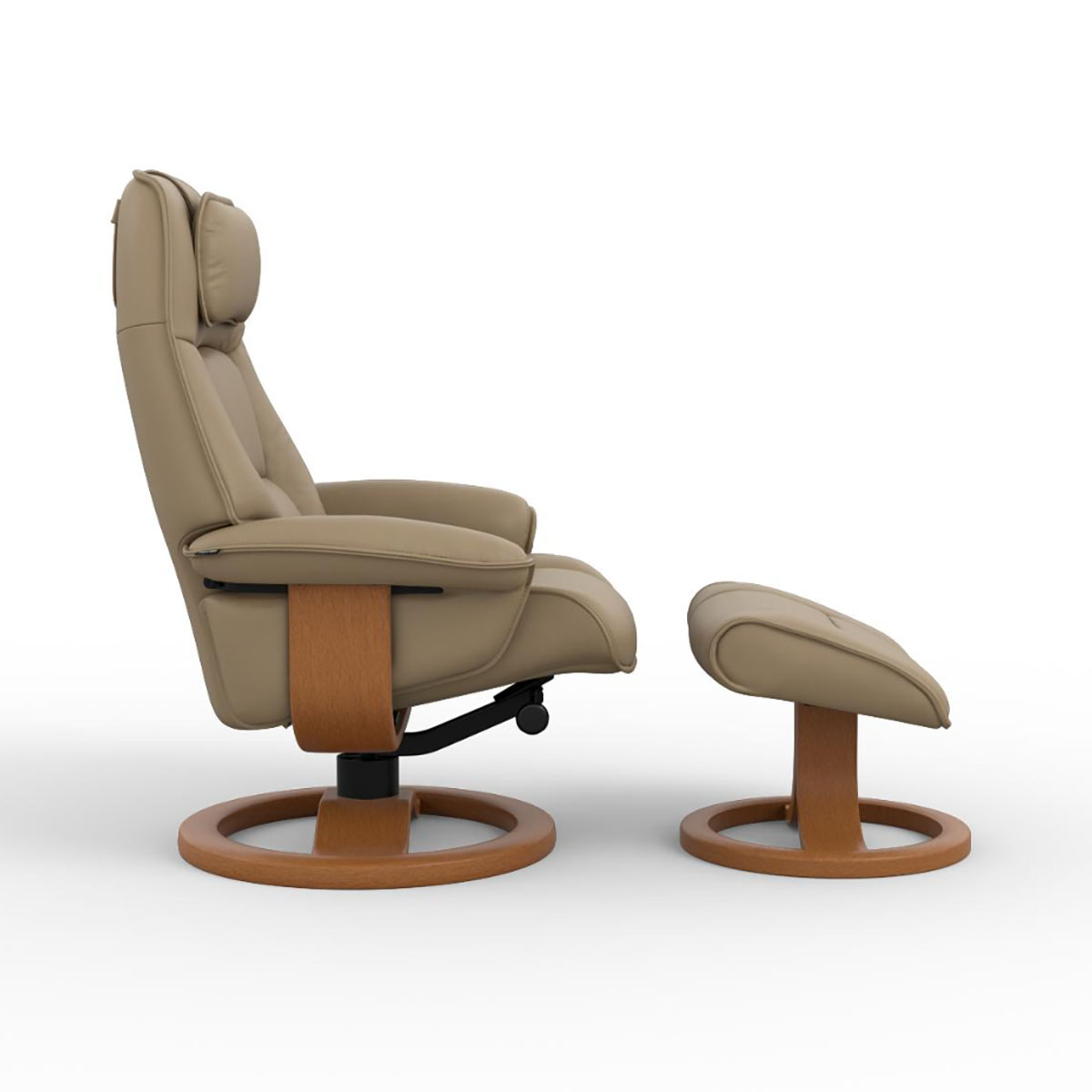 ADMIRAL R QS SMALL REC/FOOT IN LATTE