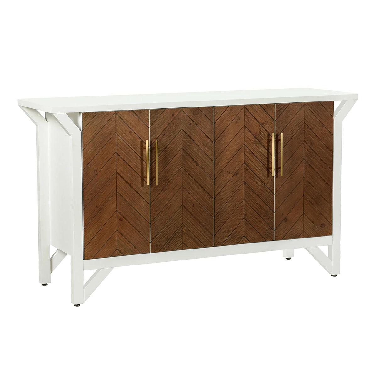 AMBER & WHITE 4DR CABINET
