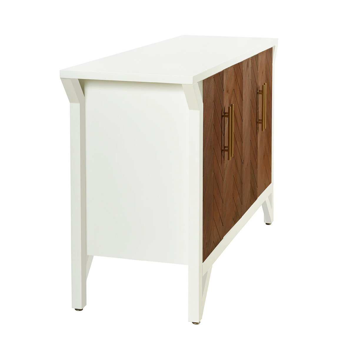 AMBER & WHITE 4DR CABINET