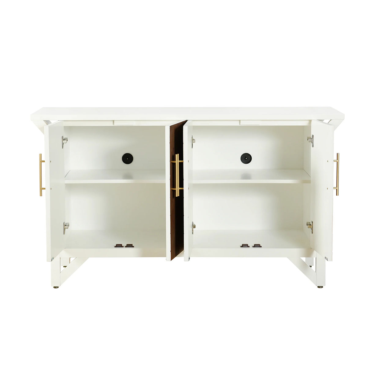 AMBER & WHITE 4DR CABINET