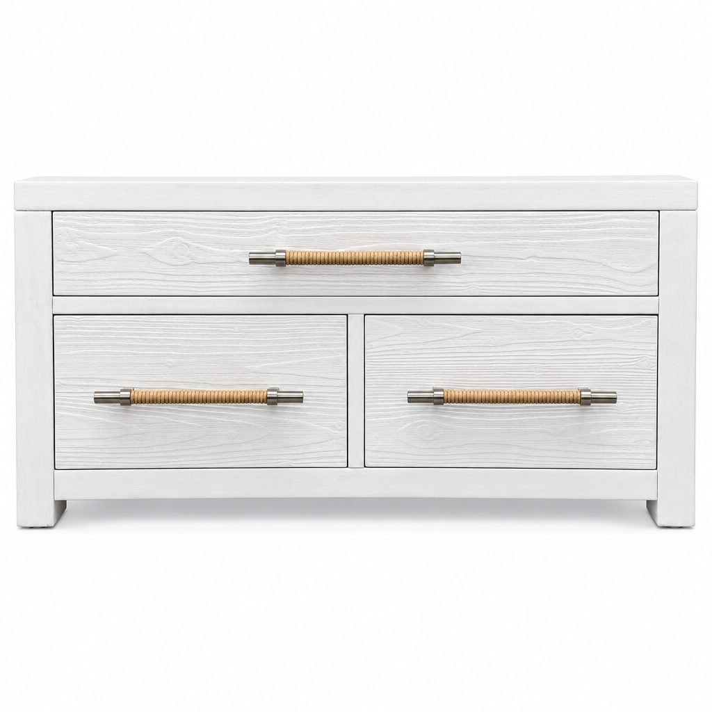 ROSALIE WHITE COLLECTOR TABLE