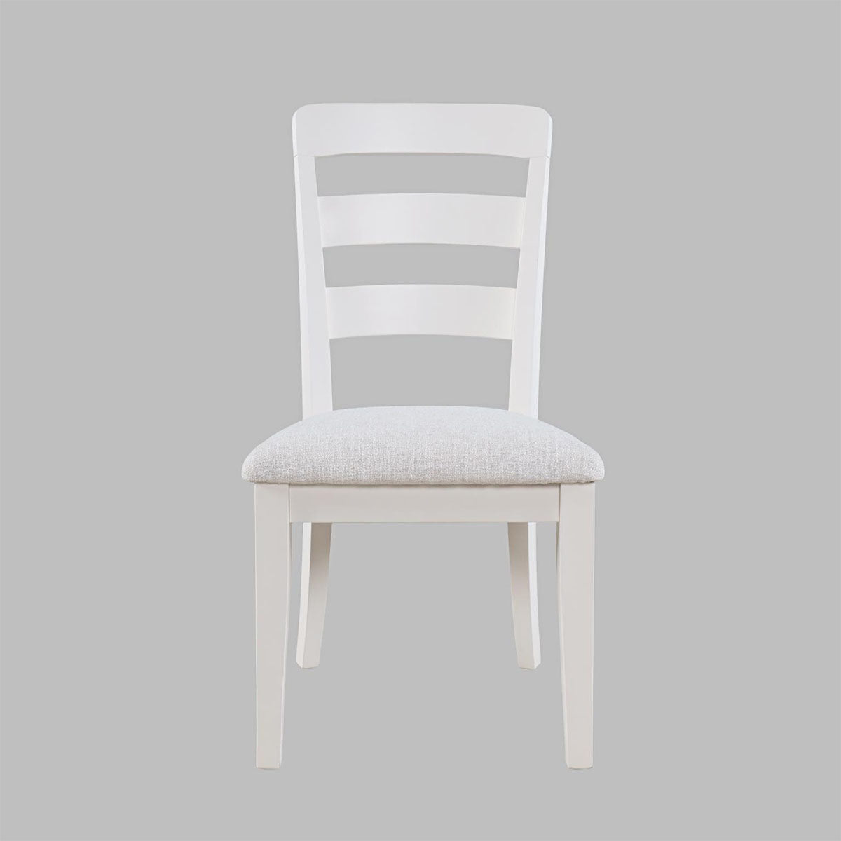WESTPORT WHITE LADDER BACK CHAIR