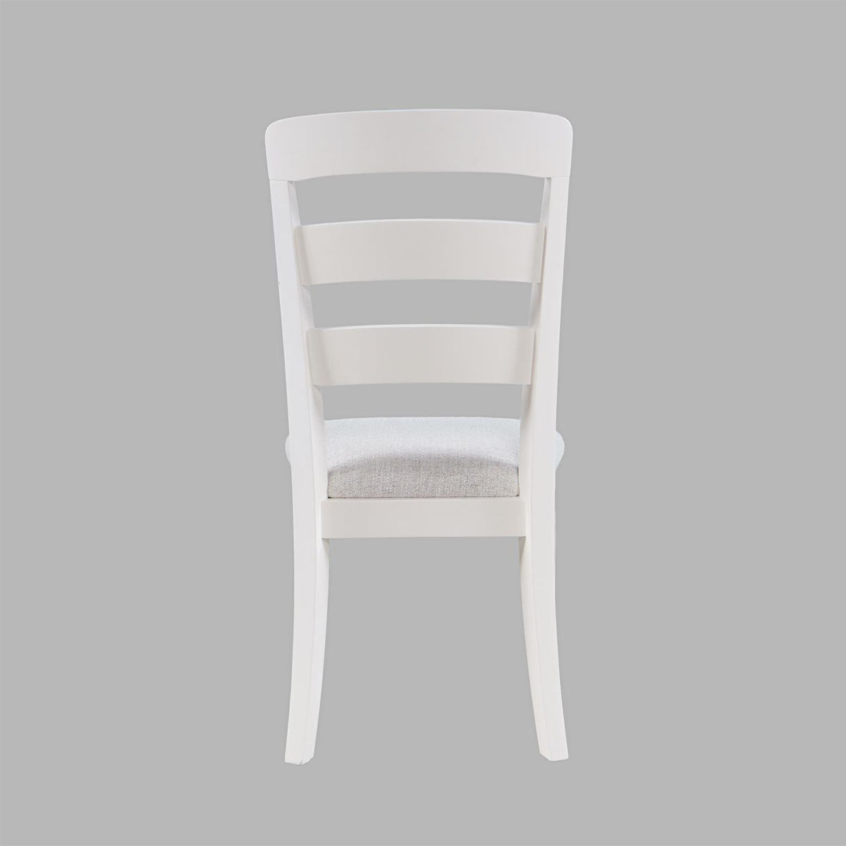 WESTPORT WHITE LADDER BACK CHAIR