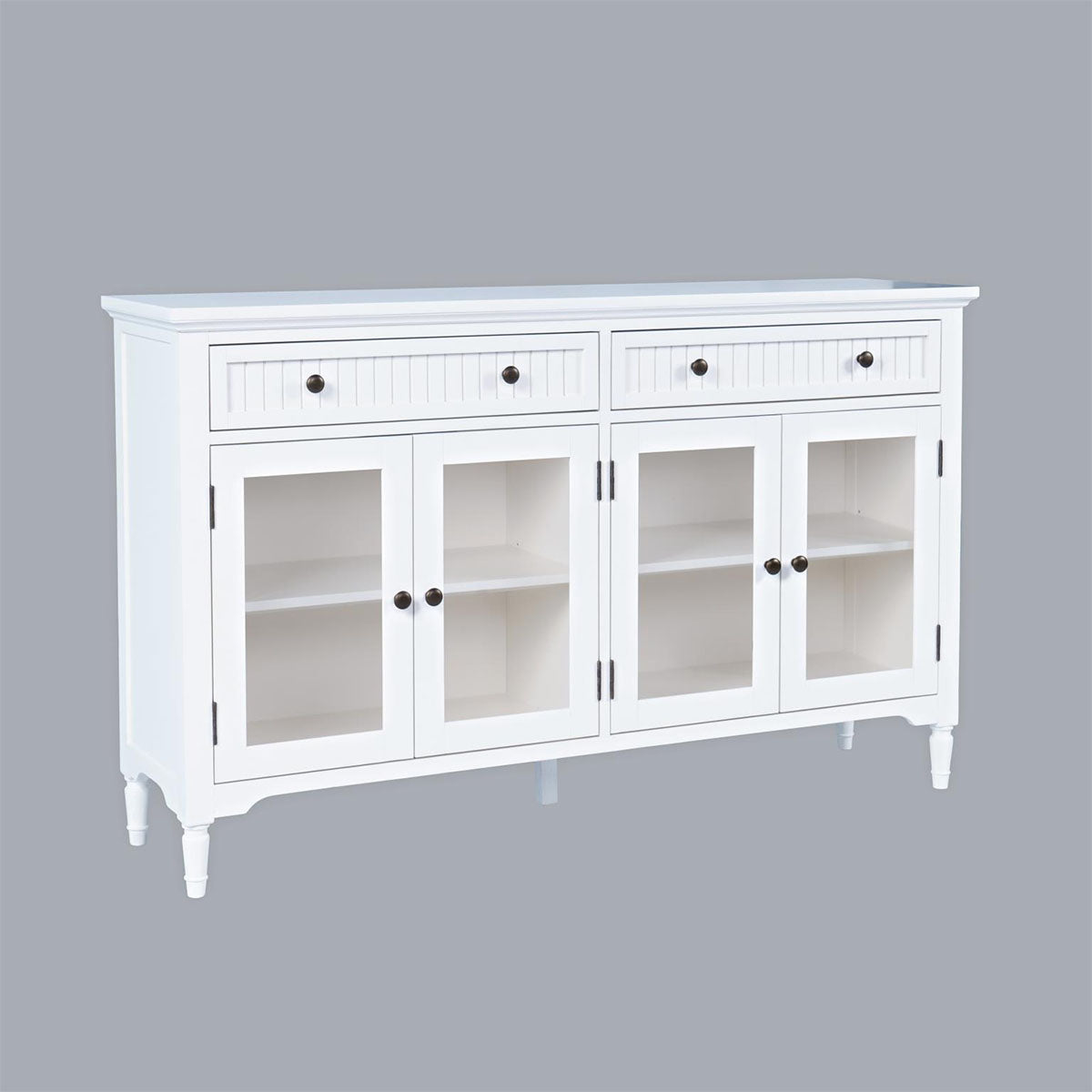 WESTPORT WHITE 58" CABINET