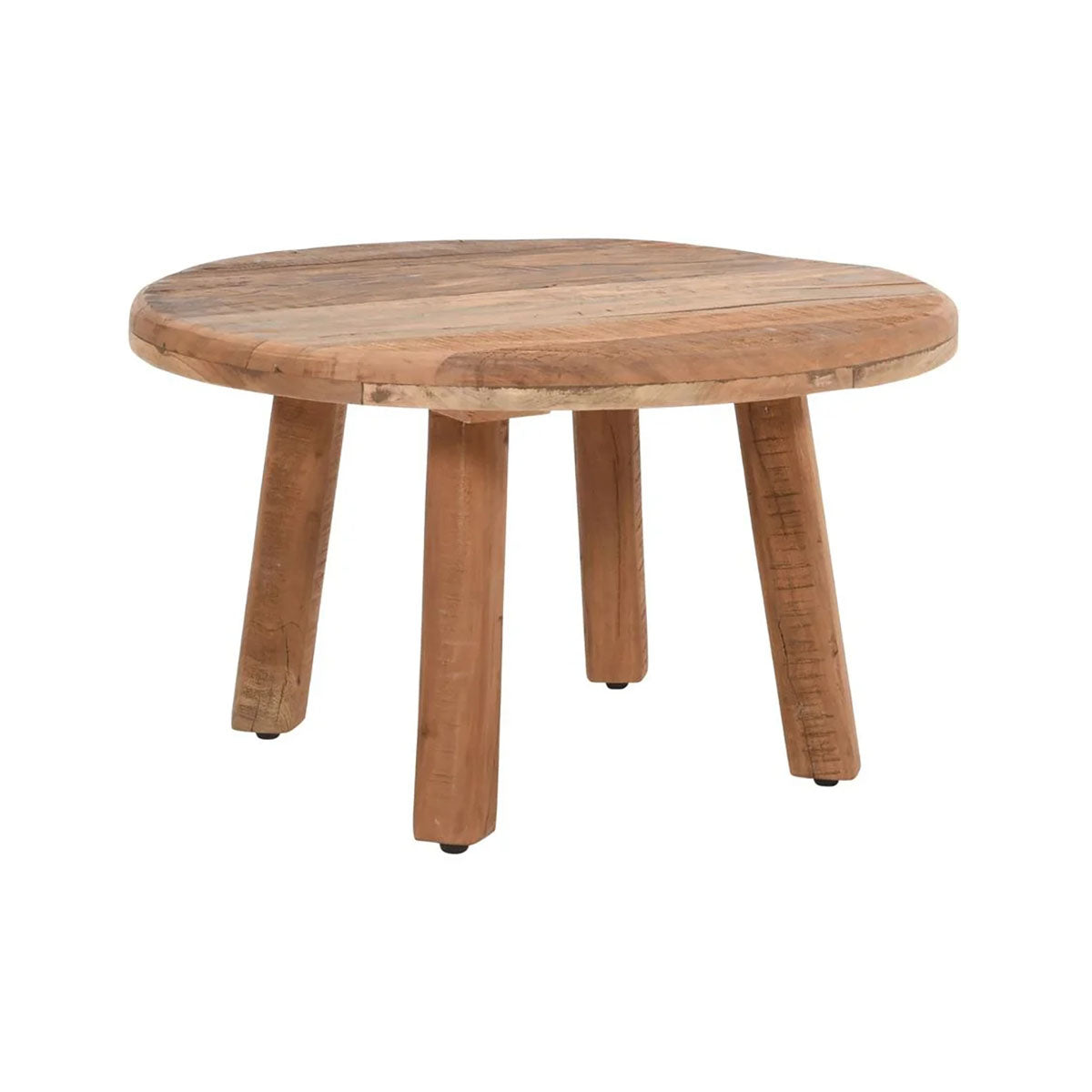 SMALL ROUND RECLAIMED COFFEE TABLE