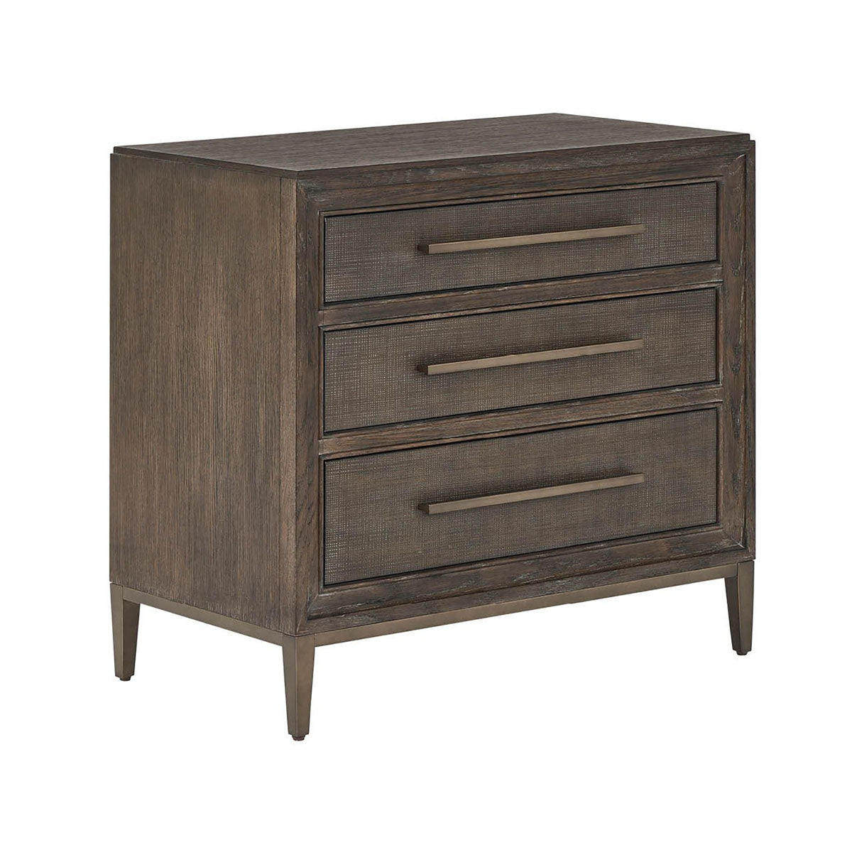 Montclair Three Drawer Nightstand