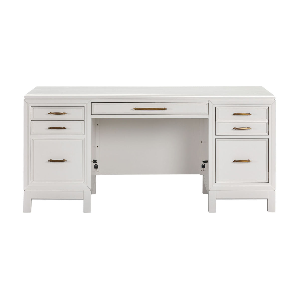 ALEXANDER WHITE 66" EXECUTIVE DESK