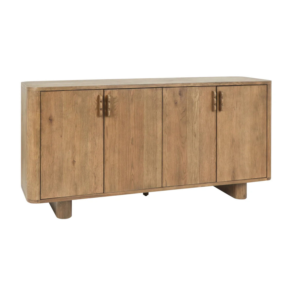 TACOMA FOUR DOOR SIDEBOARD IN BROWN
