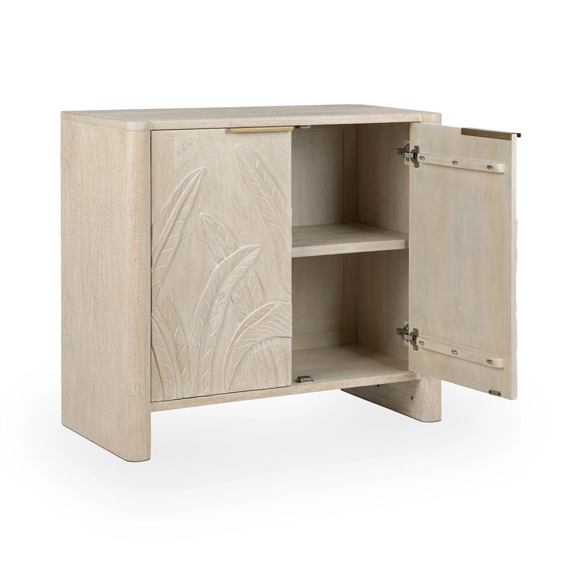 LEDRO CREAM TWO DOOR CABINET