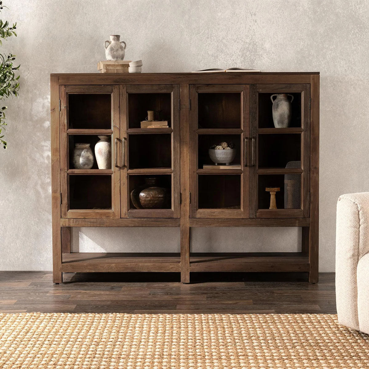 KHARGA FOUR DOOR TALL CABINET