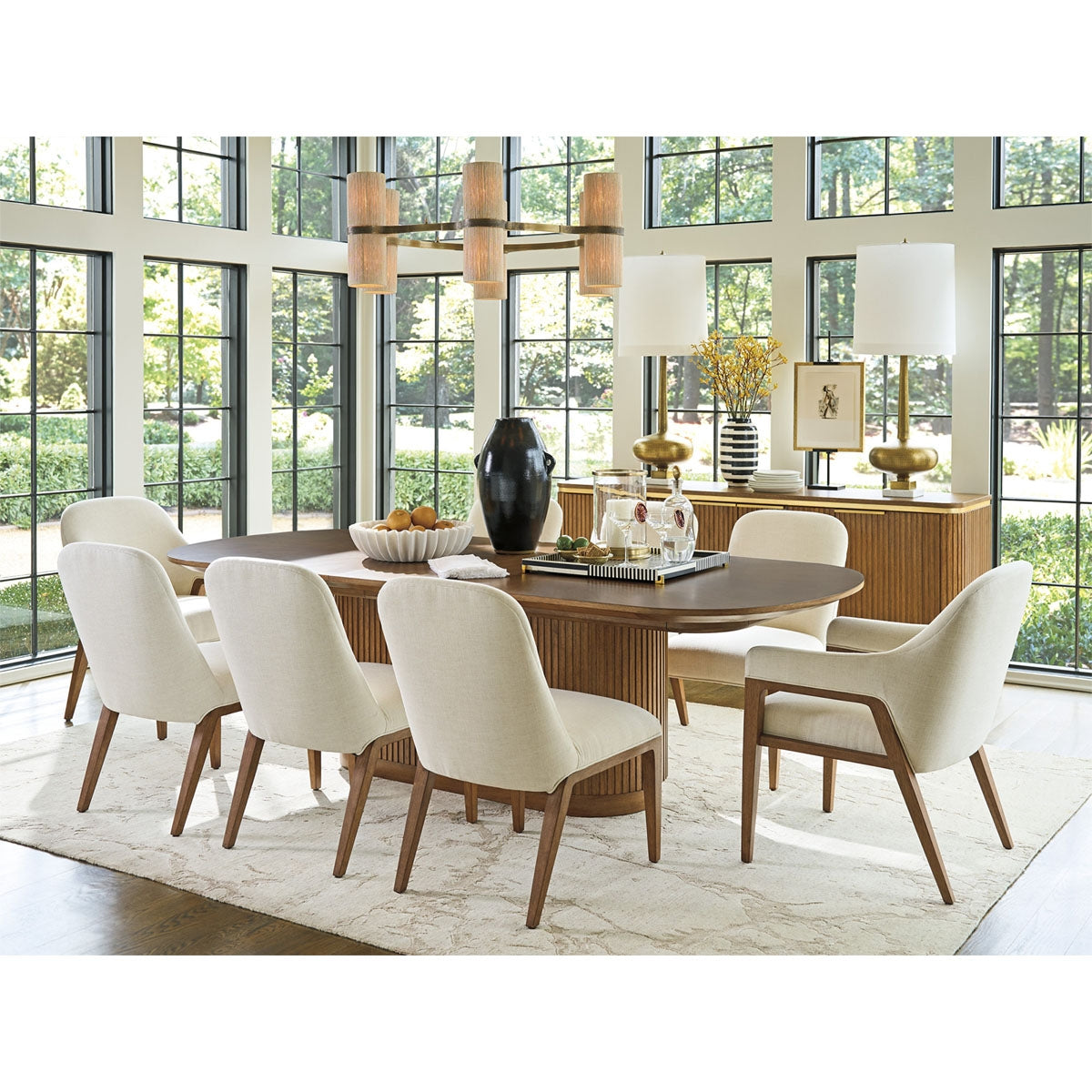 PALOMAR 9 PIECE DINING SET