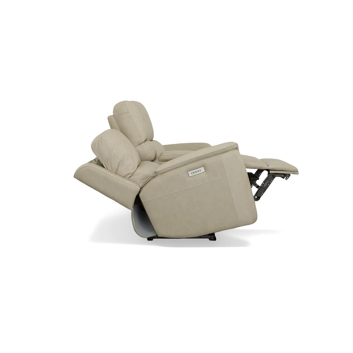 HENRY BEIGE CONSOLE LOVESEAT W/PHR/LUMB