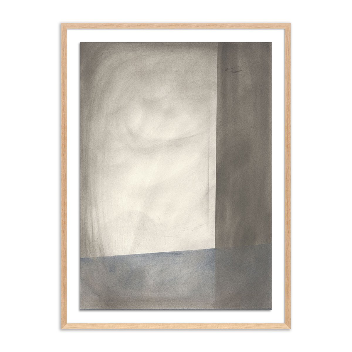 GAZING 30X40 ART WHITE OAK FRAME