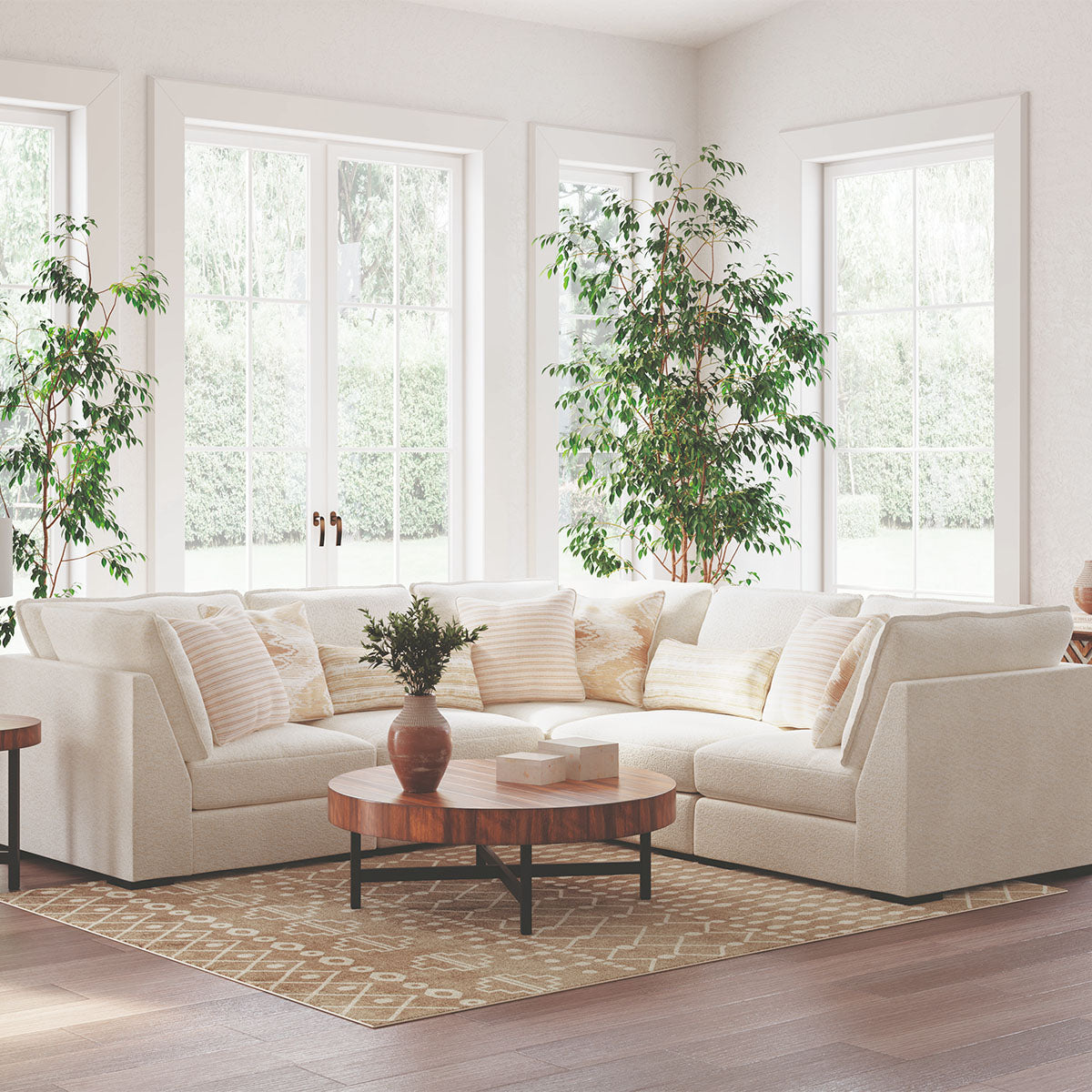 DONELSON 5PC SECTIONAL