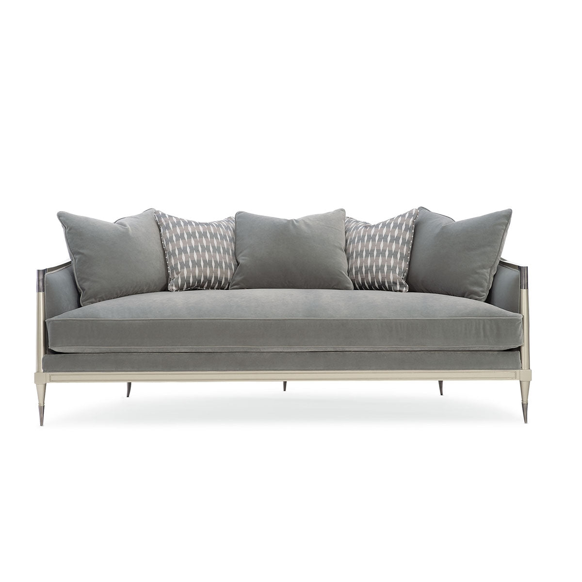 SPLASH OF FLASH SOFA W/ FIVE PILLOWS