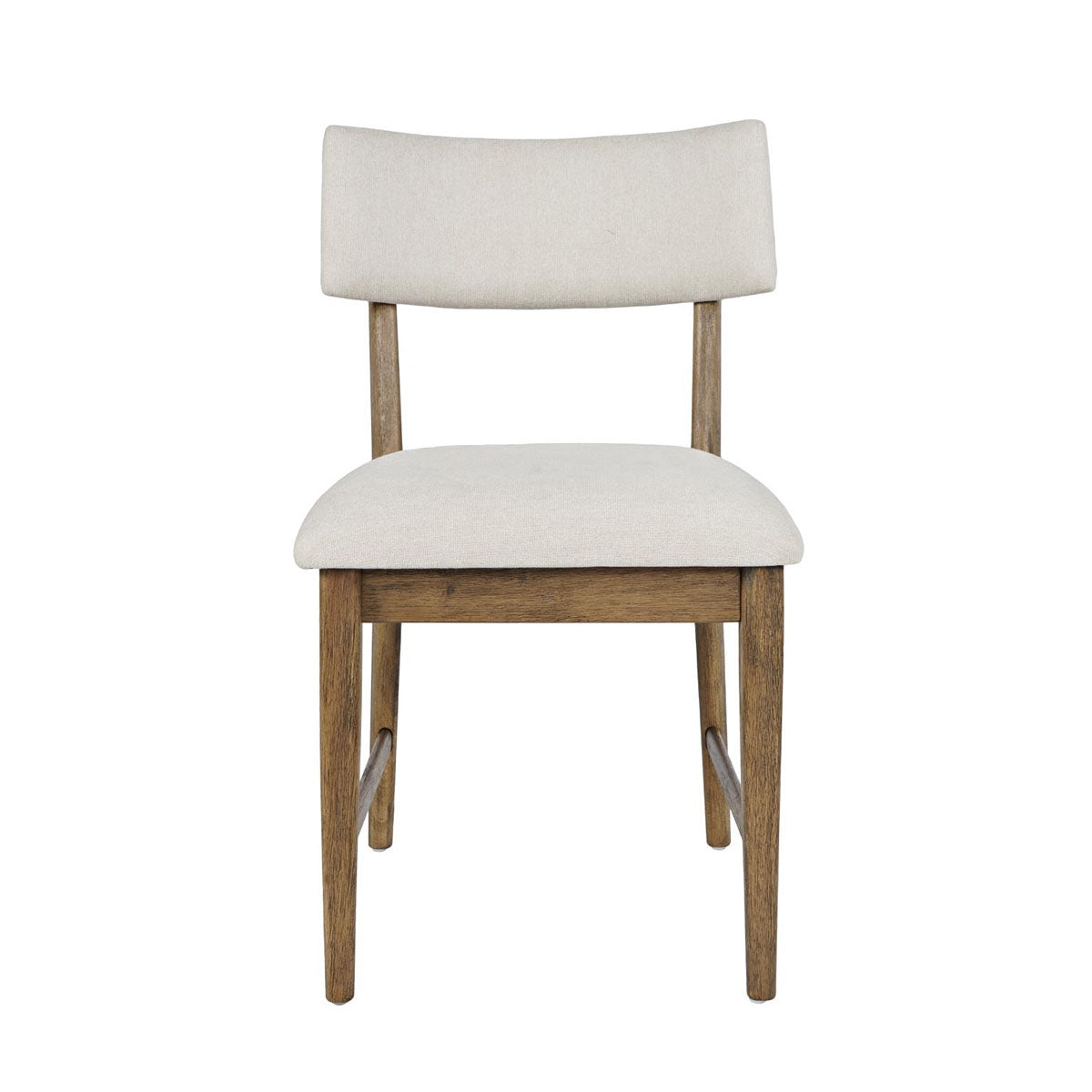 BECK CHESTNUT UPHOLSTERED SIDE CHAIR