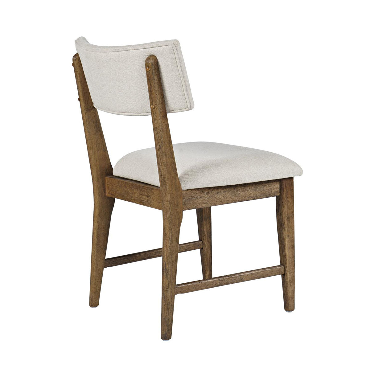 BECK CHESTNUT UPHOLSTERED SIDE CHAIR