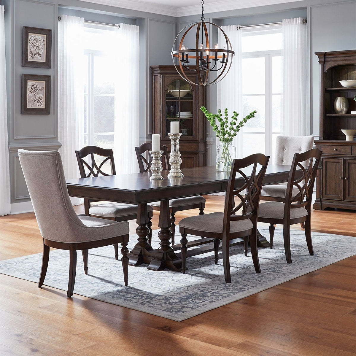 ARDEN ROAD 7PC RECTANGULAR DINING SET