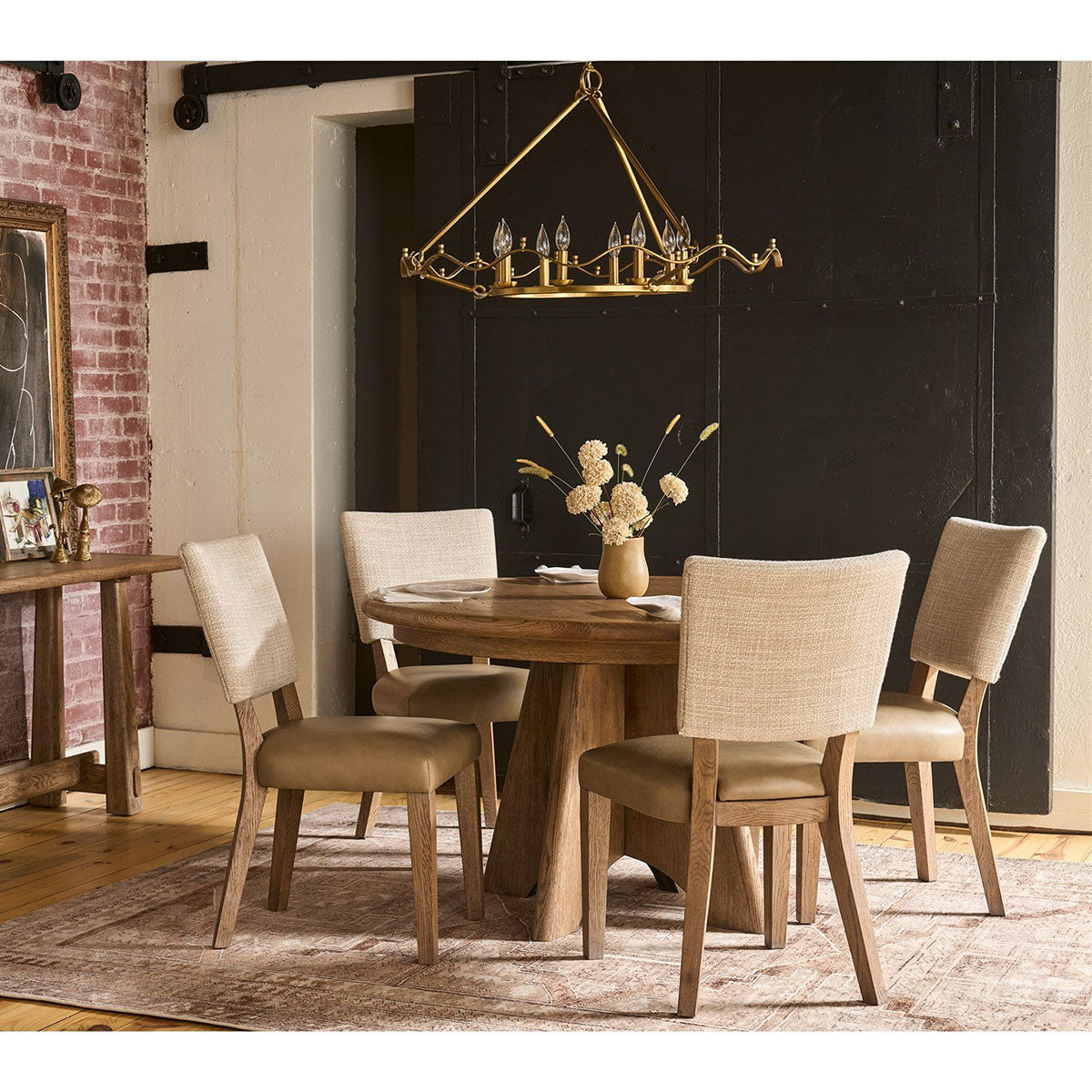 SIENNA 5PC ROUND DINING SET