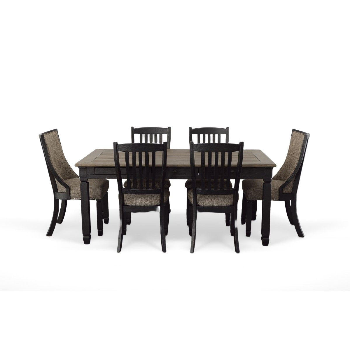 Antiquity Grey 7 Piece Dining Room Set
