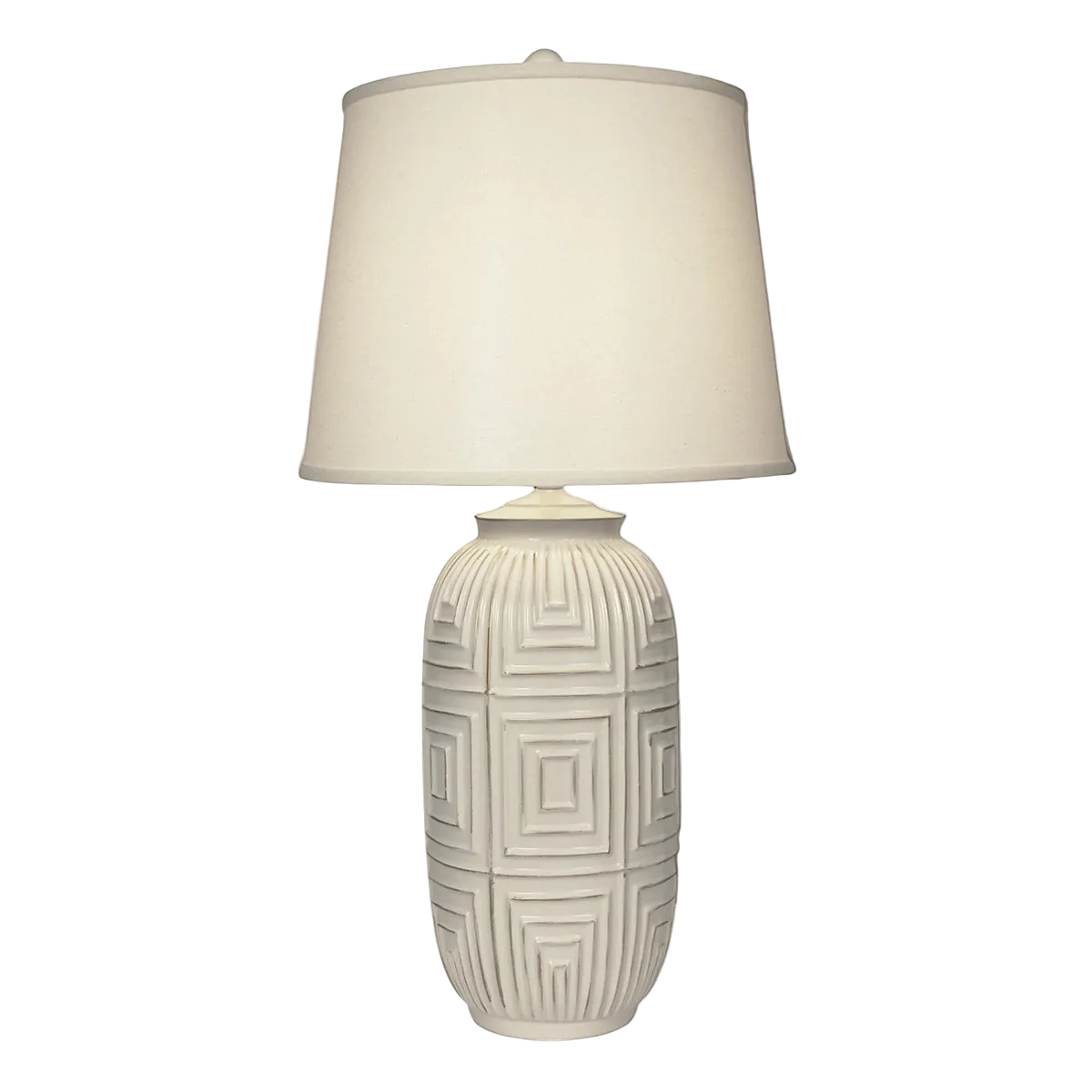 Wht/gold Accent Geo Tl