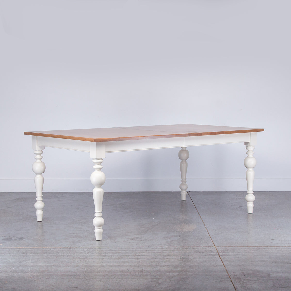 MAPLE RECT DIN TABLE 12" LEAF