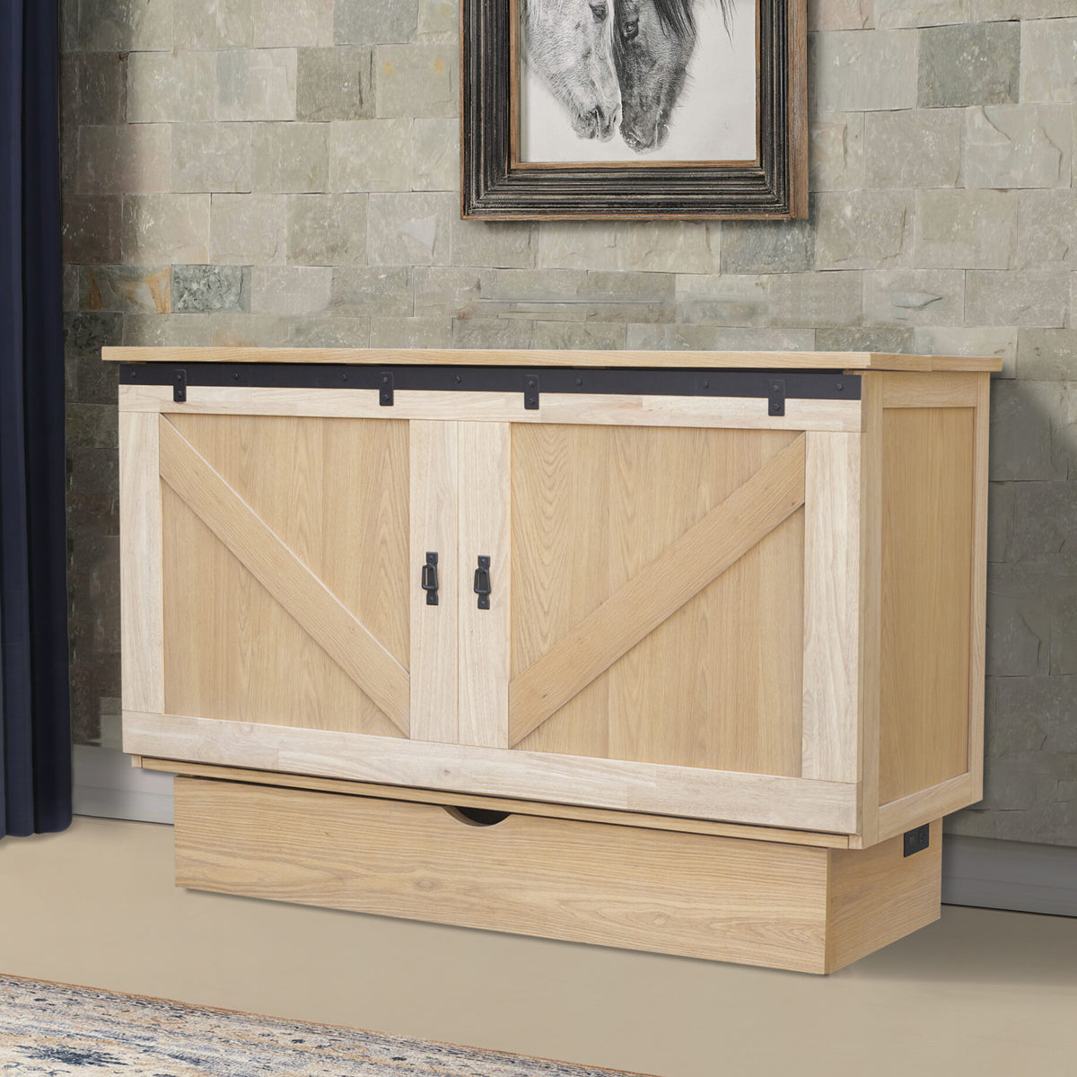 Bridger Queen Credenza Cab Bed