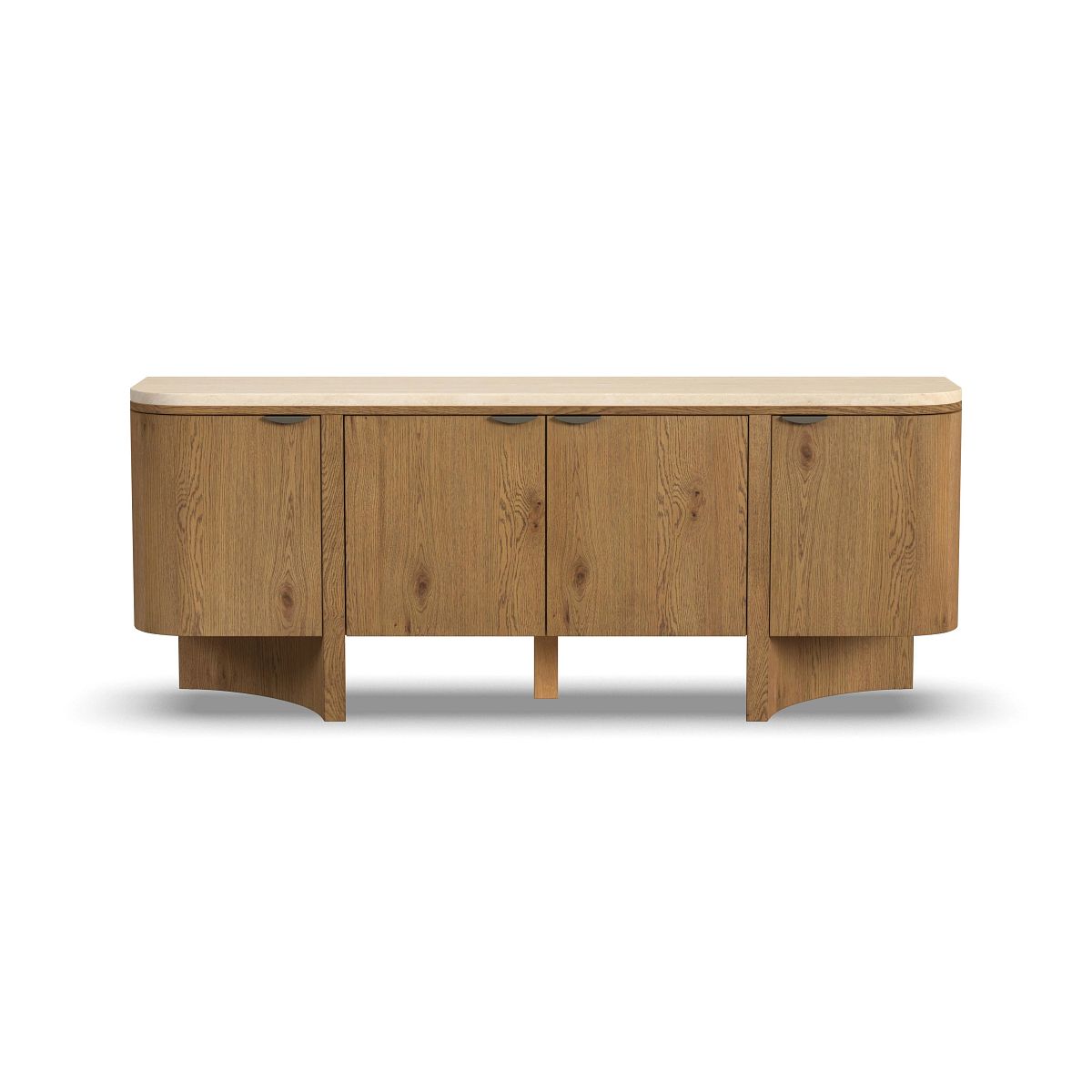 ECLIPSE ENT CONSOLE TRAVERTINE