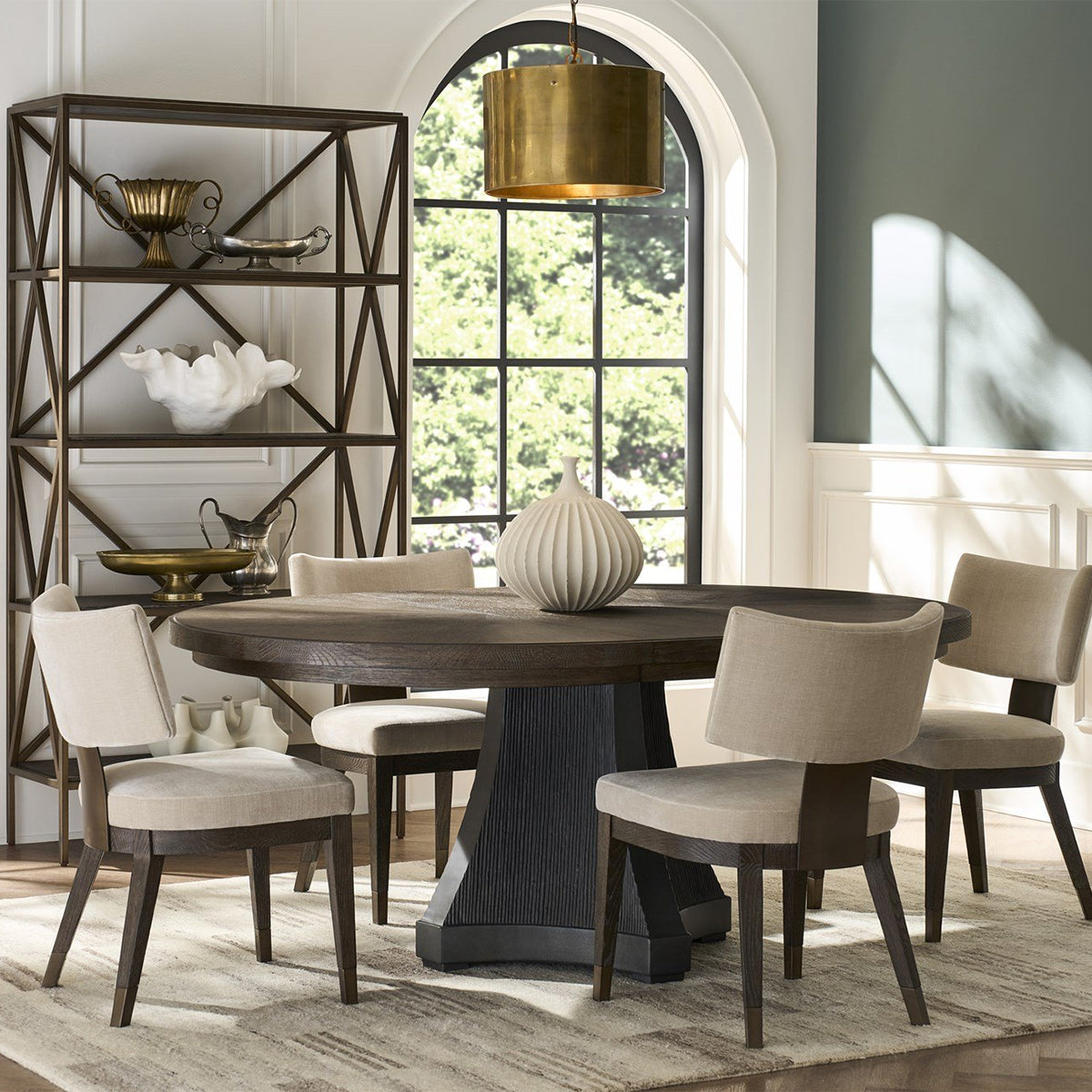 MONTCLAIR 5PC RD W/SIDE CHAIRS