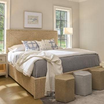 OASIS ABACA WOVEN BED