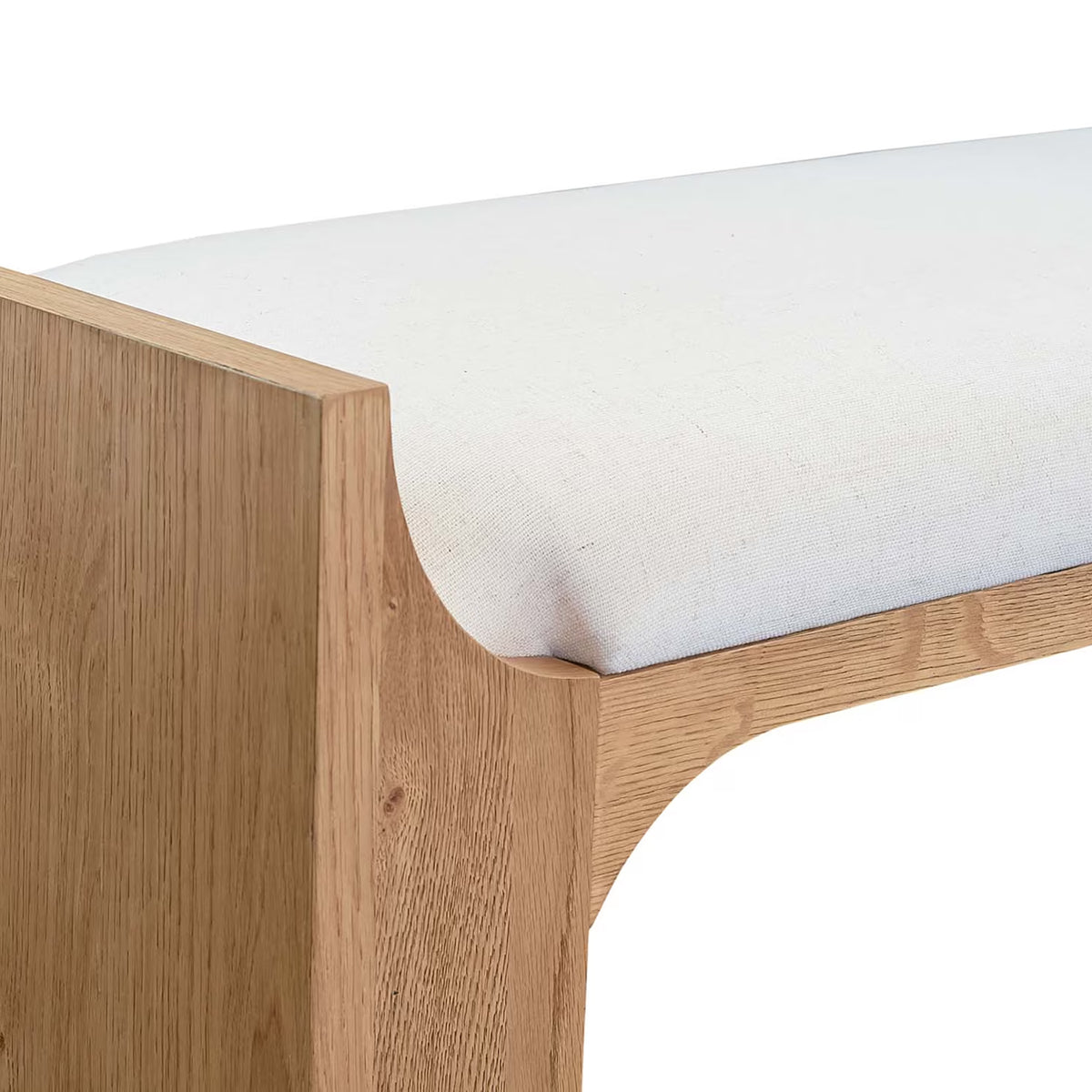 Newbury Natural Bed Bench With Cush