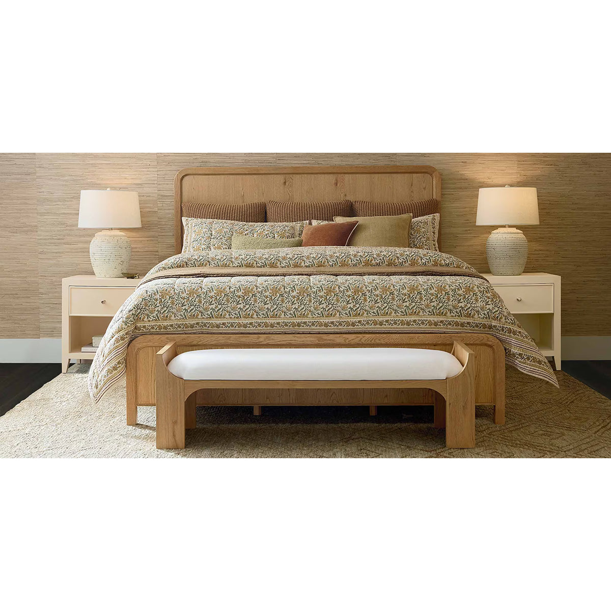 NEWBURY WHT BEDSIDE TABLE