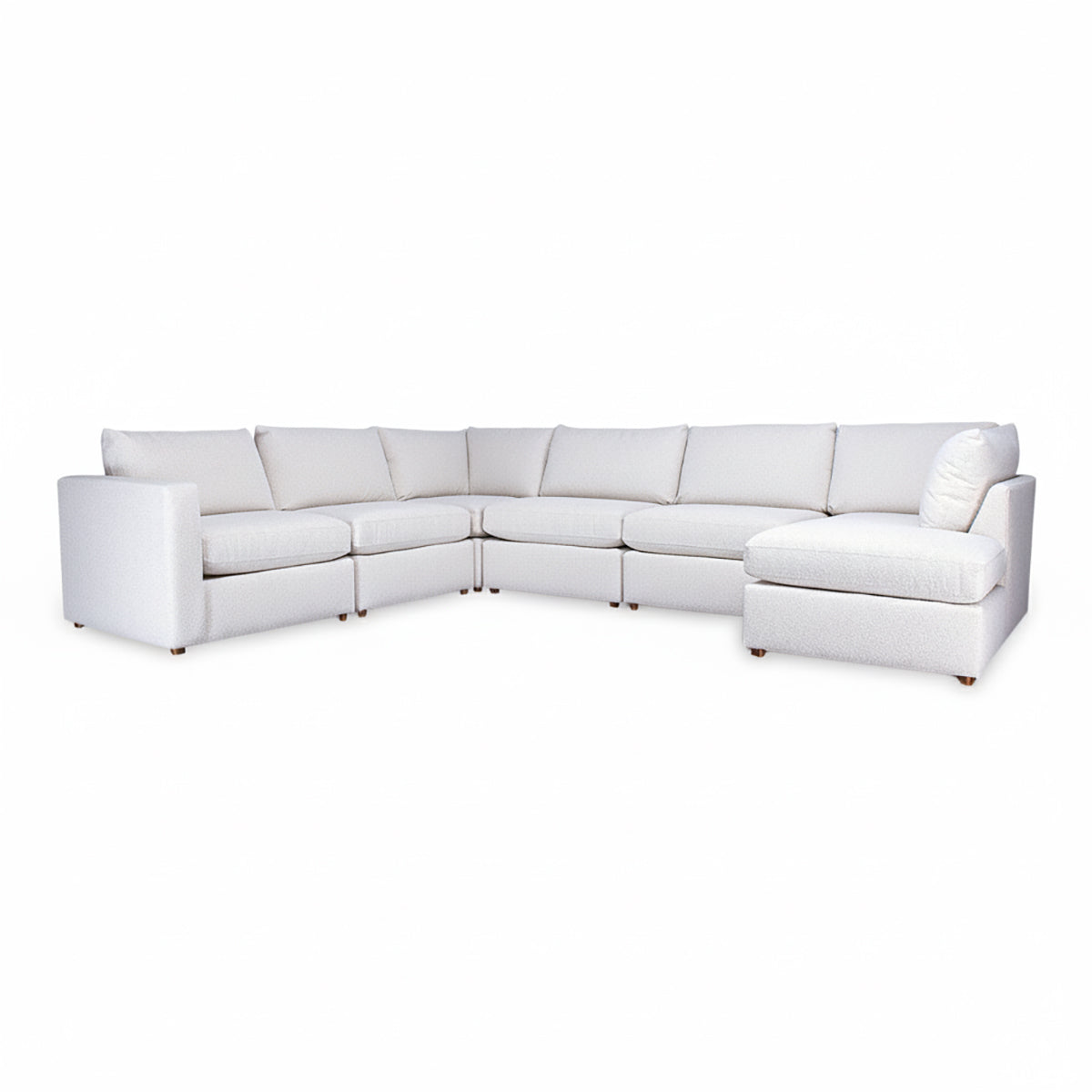Beckham 6 Piece Sectional Sofa with Chaise