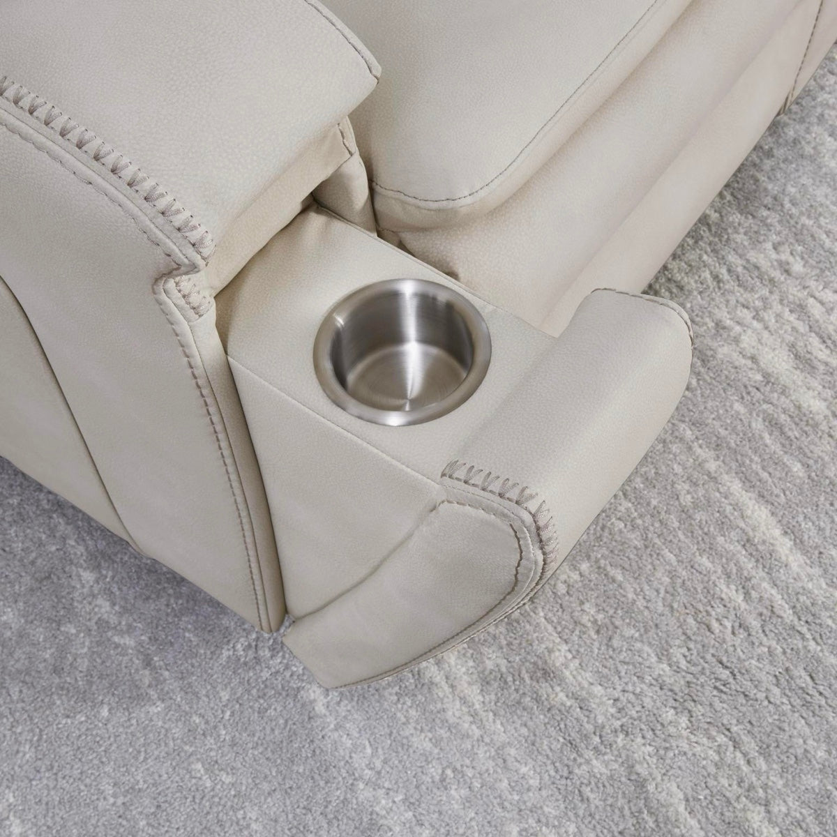 ARMSTRONG BUFF GLIDER RECLINER WITH HEAT/MASSAGE