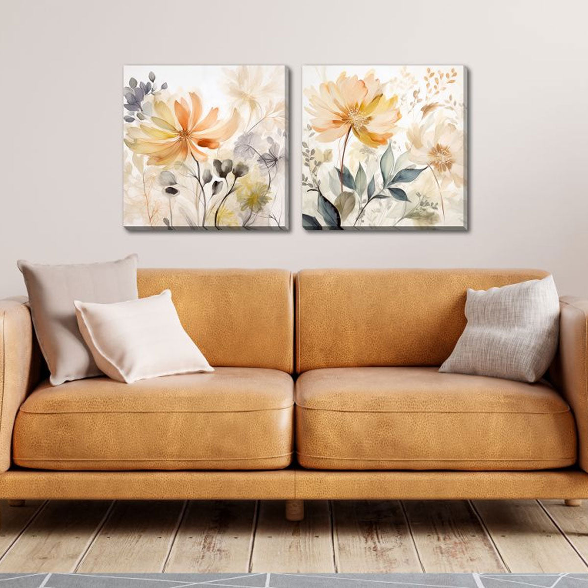 LUSH BOTANICAL SERENITY I ART