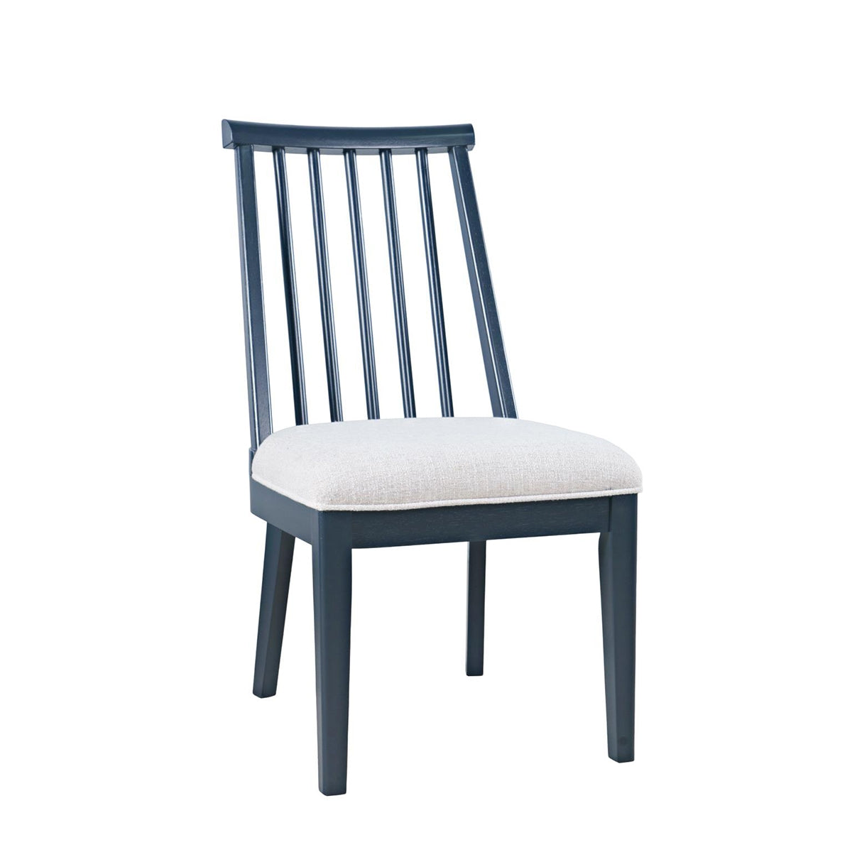 WESTPORT NAVY DOWEL BACK CHAIR