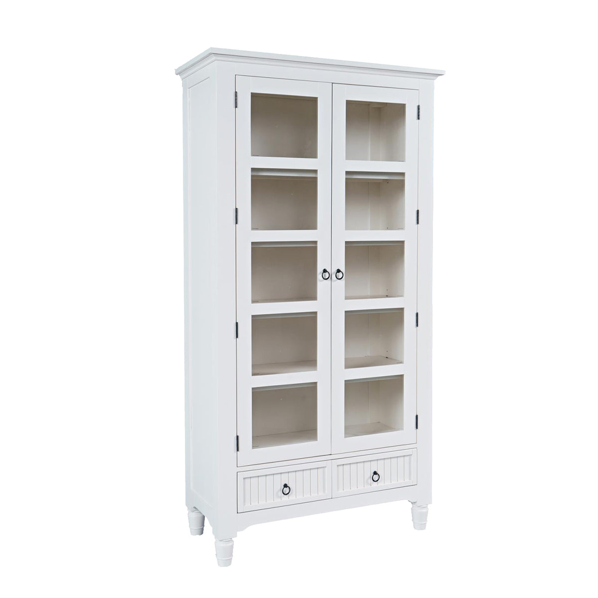 WESTPORT WHITE TALL CABINET
