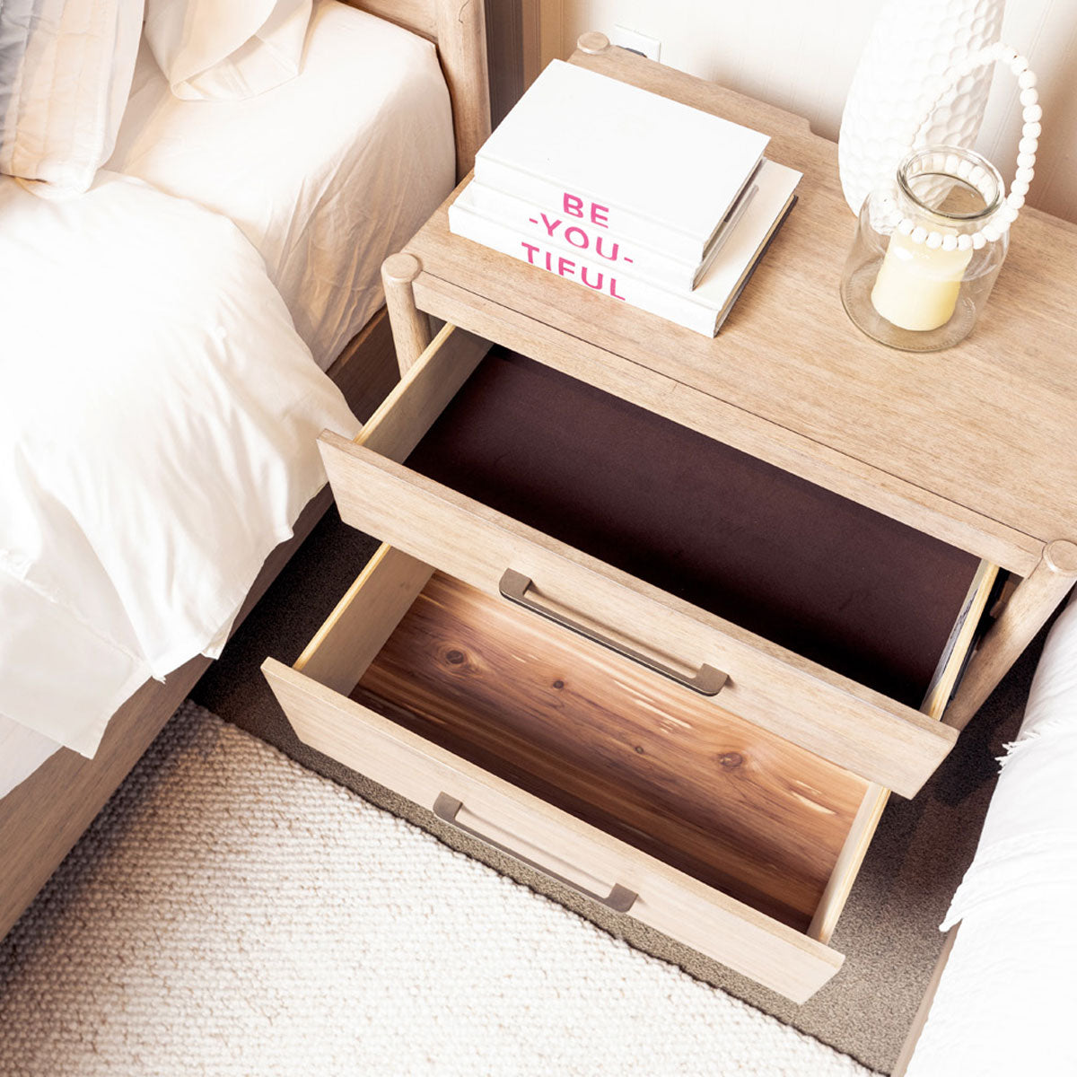 Shiloh 2drw Nightstand
